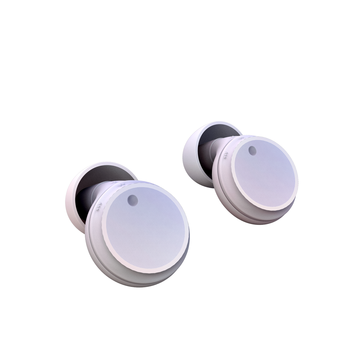 earbit One White with silicone tip
